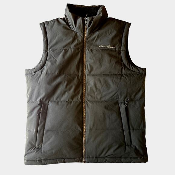 Eddie Bauer Other - Eddie Bauer Men’s Down Puffer Vest Black Large 550 Fill Water-Repellent